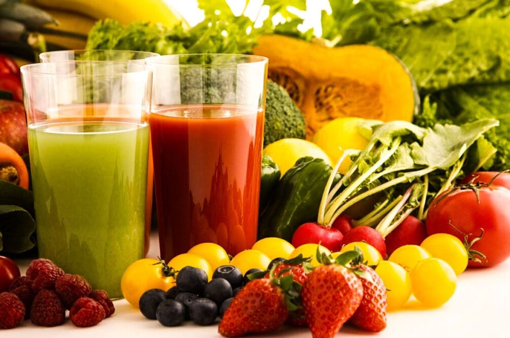 sucuri de legume și fructe pentru pierderea în greutate